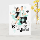 Snazzy Couple Kaart (Gele Bloem)