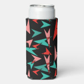 Snazzy Mid Century Moderne Arrows Seltzer Blikjeskoeler (Seltzer Achterkant)