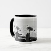 Snazzy Seagulls Mok (Voorkant links)