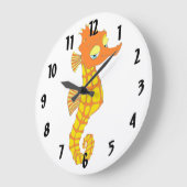 Snazzy Seahorse Grote Klok (Hoek)