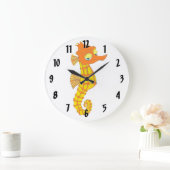 Snazzy Seahorse Grote Klok (Huis)
