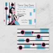 Snazzy Serving Visitekaartje (Voorkant / Achterkant)