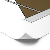 Snazzy Ski Lodge Poster (Hoek)