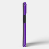 Snazzy Sophisticates Paarse Gloed Strepen Custom Case-Mate iPhone Case (Achterkant / Rechts)
