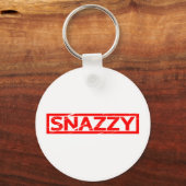Snazzy Stamp Sleutelhanger (Voorkant)