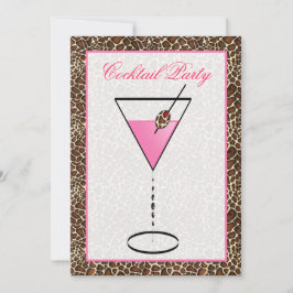 snazzy uitnodiging voor cocktailparty