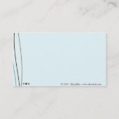 Snazzy Visitekaartje (Achterkant)