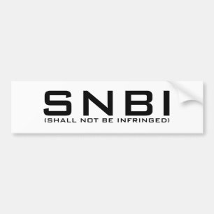 SNBI Bumpersticker