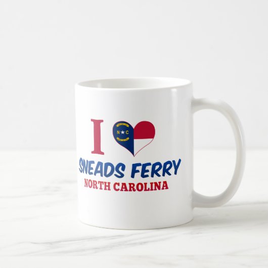 Sneads Ferry, North Carolina Koffiemok (Rechts)