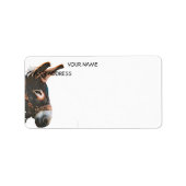 Sneak Peek - Donkey Etiket (Voorkant)