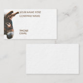 Sneak Peek - Donkey Visitekaartje (Voorkant / Achterkant)