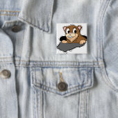 Sneak Peek - Vierkante Button 5,1 Cm (In situ)