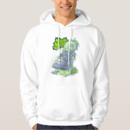 Sneak Skest Ghost Shoe – Neon Groen Streetwear Kun Hoodie