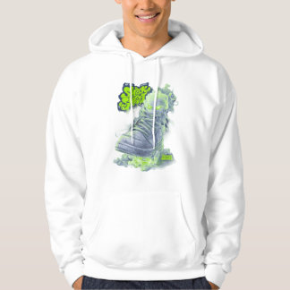 Sneak Skest Ghost Shoe – Neon Groen Streetwear Kun Hoodie