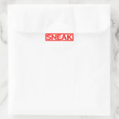 Sneak Stamp Ronde Sticker (Tas)
