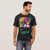 Sneaker Art - Pop Art T-shirt (Voorkant volledig)