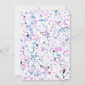 Sneaker Ball Geslacht onthullen uitnodiging (Achterkant)