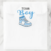 Sneaker Ball Team Boy geslacht onthullen Stickers (Tas)