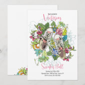 Sneaker Ball-uitnodigingen Kaart (Voorkant / Achterkant)