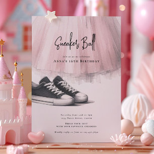 Sneaker Ball Verjaardag Kaart
