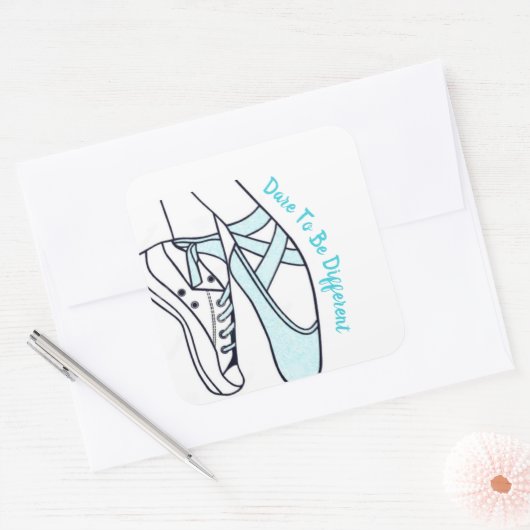 Sneaker/Ballet Slipper Sticker (Envelop)