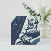 SNEAKER BLUES 5.25 x 5.25 kaart (Staand voorkant)