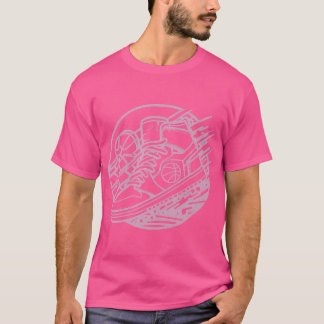 Sneaker Head Basketbal Fan T-shirt