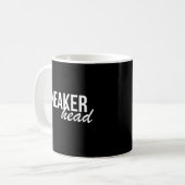 Sneaker Head Print Koffiemok (Voorkant links)
