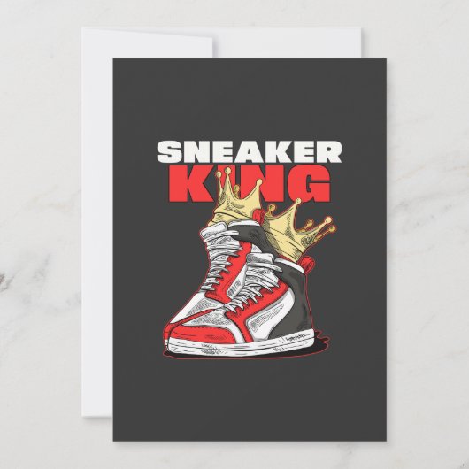 Sneaker King Sneaker hoofd Kaart (Voorkant)