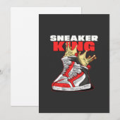 Sneaker King Sneaker hoofd Kaart (Voorkant / Achterkant)