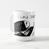 Sneaker Love Coffee Mok (Voorkant links)