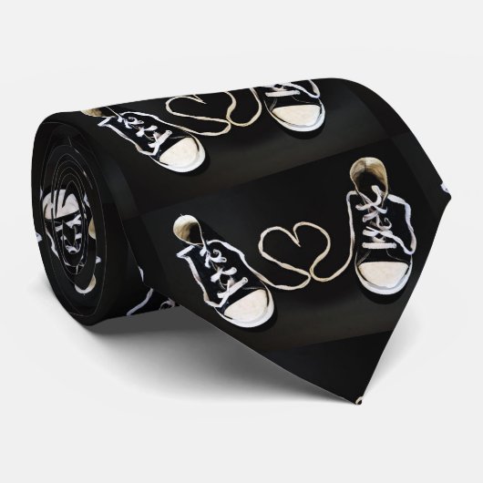 Sneaker Love Stropdas (Opgerold)