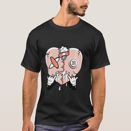 Sneaker Match T - shirts 1 Mid Arctic Crimson Tint (Voorkant)