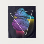 SNEAKER MET BALL Basketball Blanket Wandkleed (Voorkant)