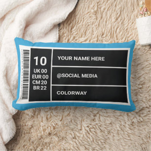 Sneaker Room Decor  Shoe Box Label Lum Kussen