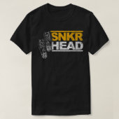 Sneaker Snkr-ventilatorschoenen T-shirt (Design voorkant)