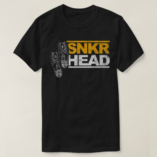 Sneaker Snkr-ventilatorschoenen T-shirt (Design voorkant)