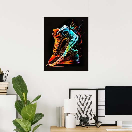 SNEAKER VIBES POSTER (Thuiskantoor)