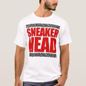 Sneakerhead Fire Red Cement T-shirt (Voorkant)