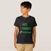 Sneakerhead Funny Pajama Christmas 1 T-shirt (Voorkant volledig)
