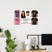 Sneakerhead Shirten Poster (Thuiskantoor)