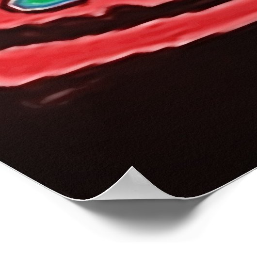 SneakerHead unaniem Poster (Hoek)