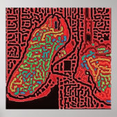 SneakerHead unaniem Poster (Voorkant)