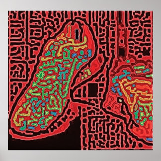 SneakerHead unaniem Poster