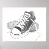 Sneakers Art Print Poster (Voorkant)