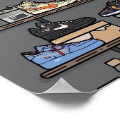 Sneakers Collectie Art Print (Hoek)