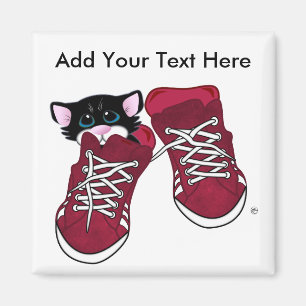 Sneakers de kat magneet