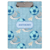 Sneakers en Football Terug naar school Klembord (Voorkant)