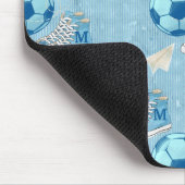 Sneakers en Football Terug naar school Muismat (Hoek)