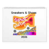 Sneakers en schoenen leuk kalender (Hoes)
